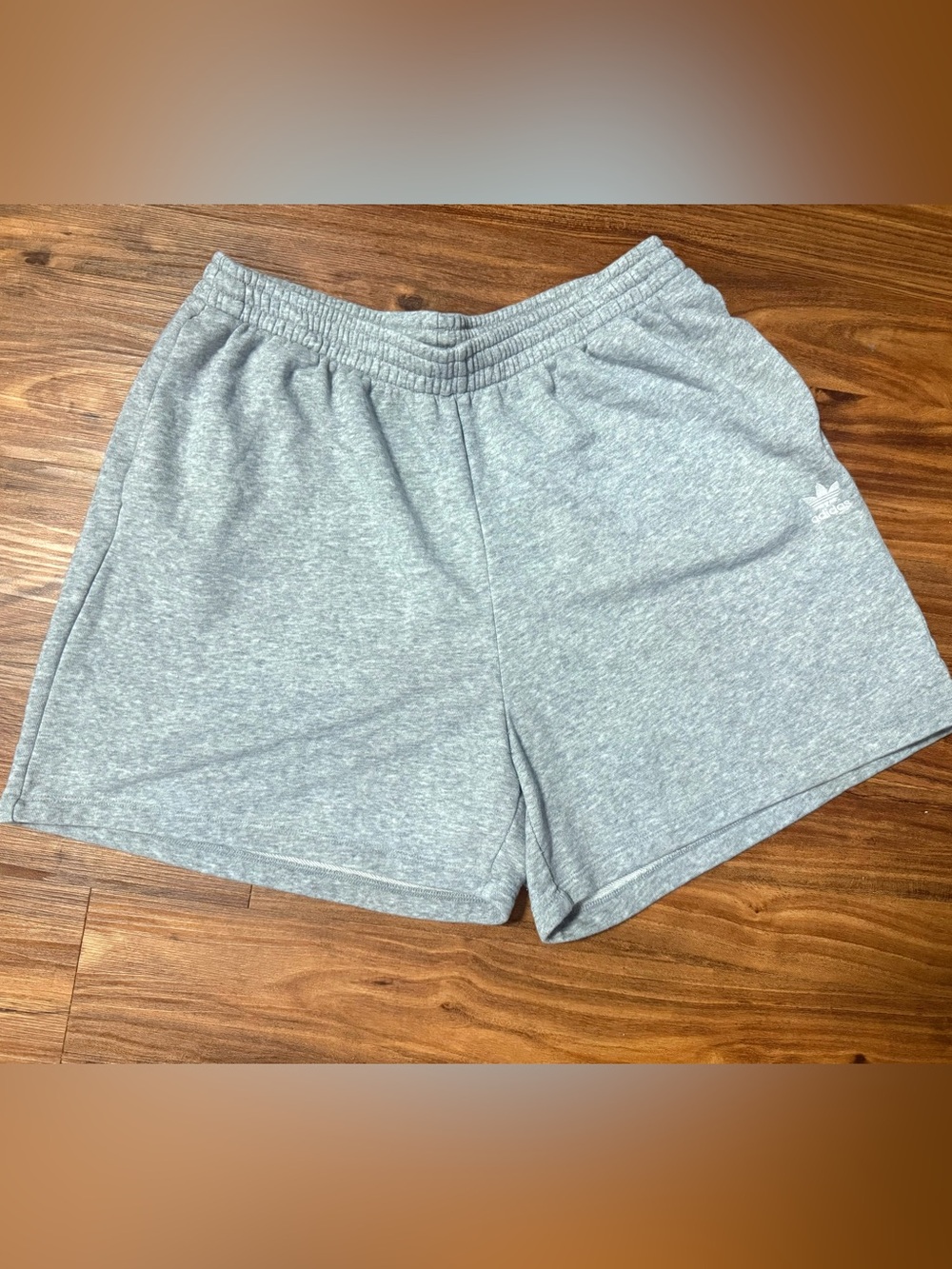 Adidas Gray Women's Athletic Lounge Shorts